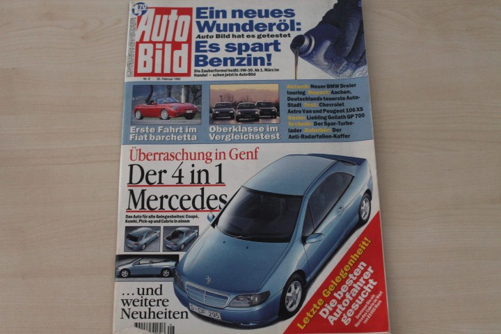 Deckblatt Auto Bild (08/1995)